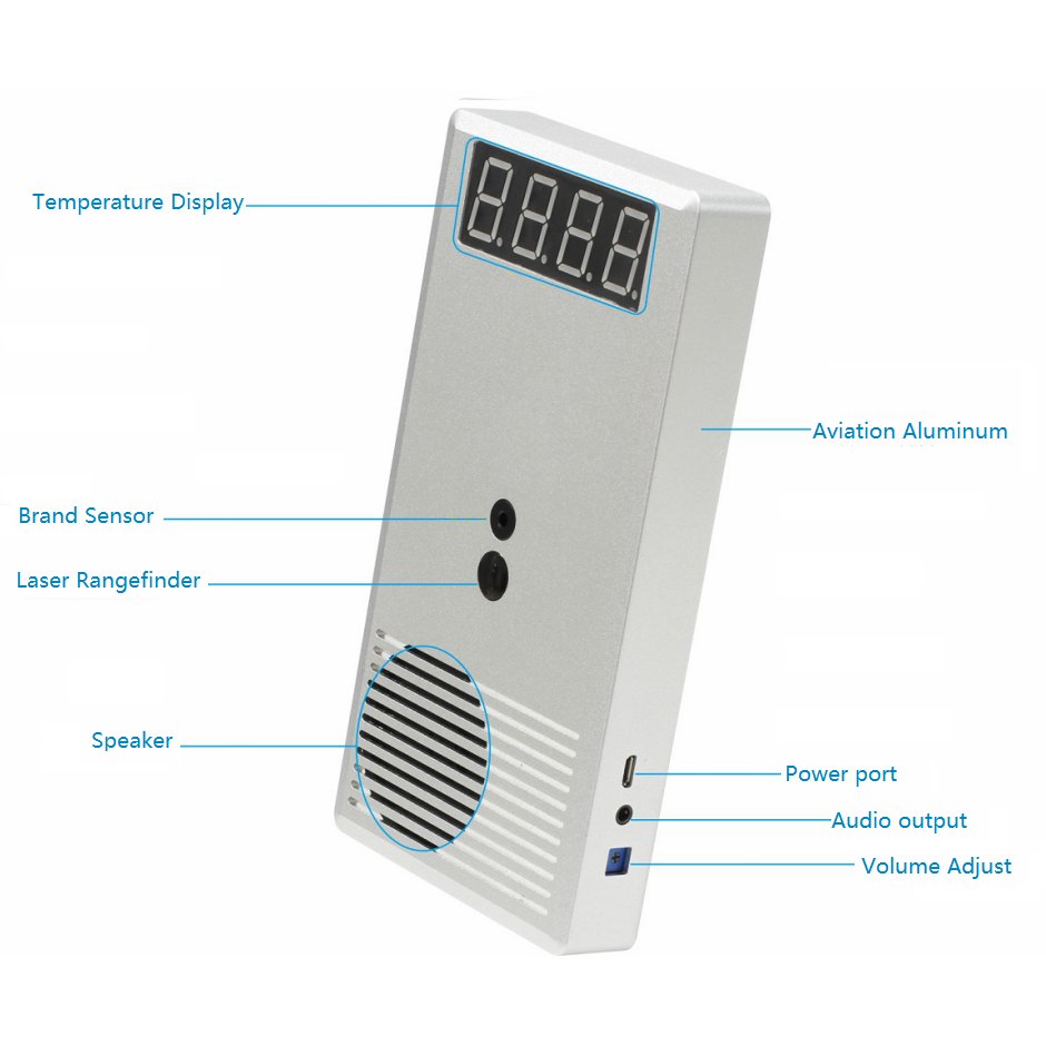 Body Temperature Detection Infrared smart box with SE101