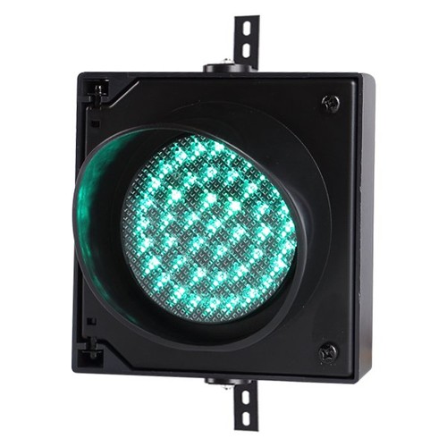 100mmミックスレッドグリーン1ユニットLEDトラフィック信号灯