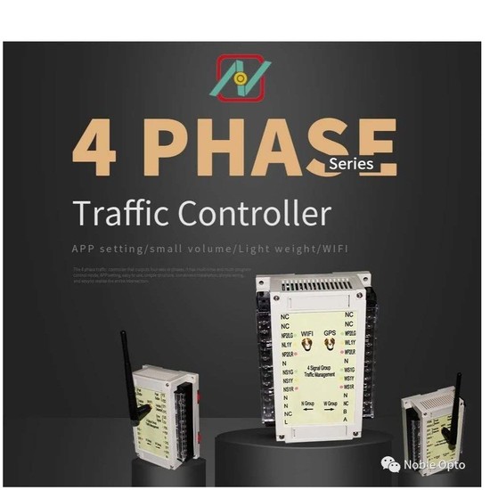 Traffic Controller ของซีรีส์ 4 เฟสเพื่อความปลอดภัยในการจราจร
