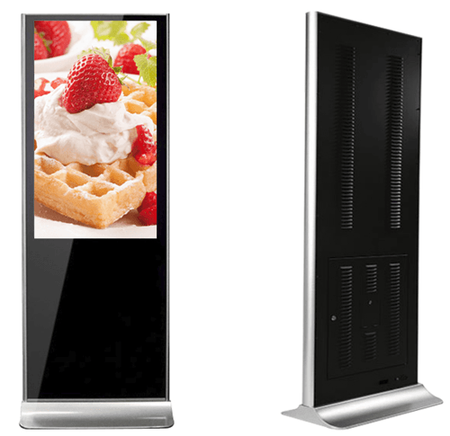 55" floor-standing digital signage with classical style