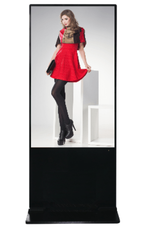 43" floor-standing digital signage with hot sale classical style