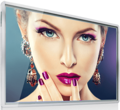 43" wall mounted digital signage with wifi ultra-thin small corner style