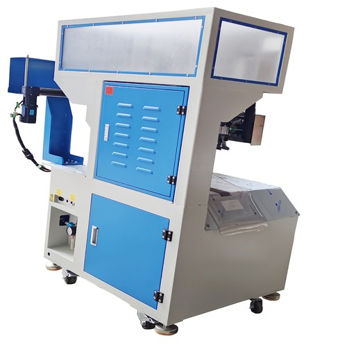 Automatic rope coiling binding machine