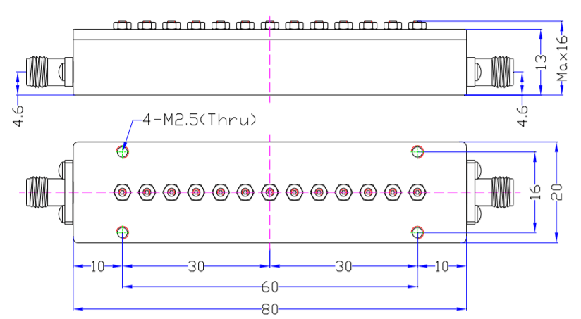 Band Pass Filter EBP-4E7-4E9