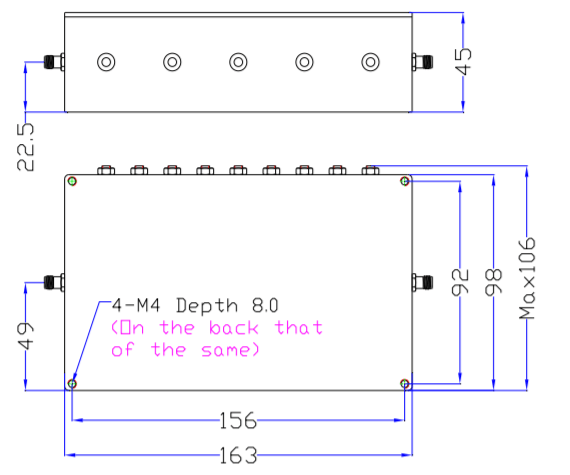 مرشح تمرير الفرقة EBP-E42-E44