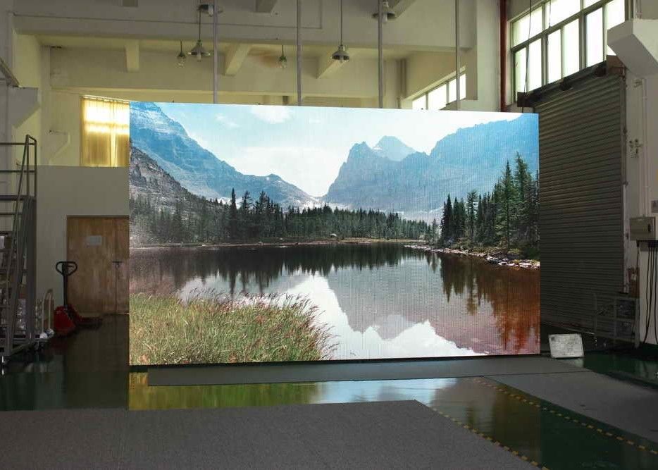 Indoor Fixed Led Video Wall P2.5mm 640x640mm 3840Hz Refresh Rate 16bit Grey Scale