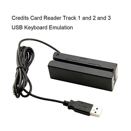 Magnetic card reader Mini USB Swipe 3 Tracks