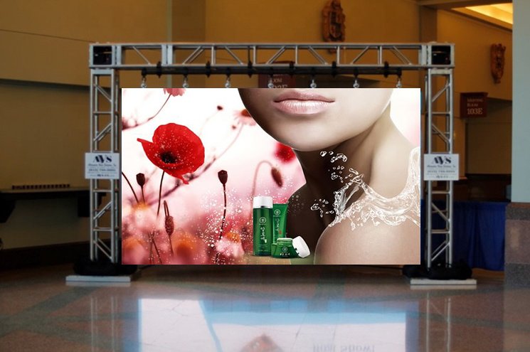 P3.91 outdoor rental led screen