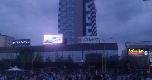 outdoor fixed led screen