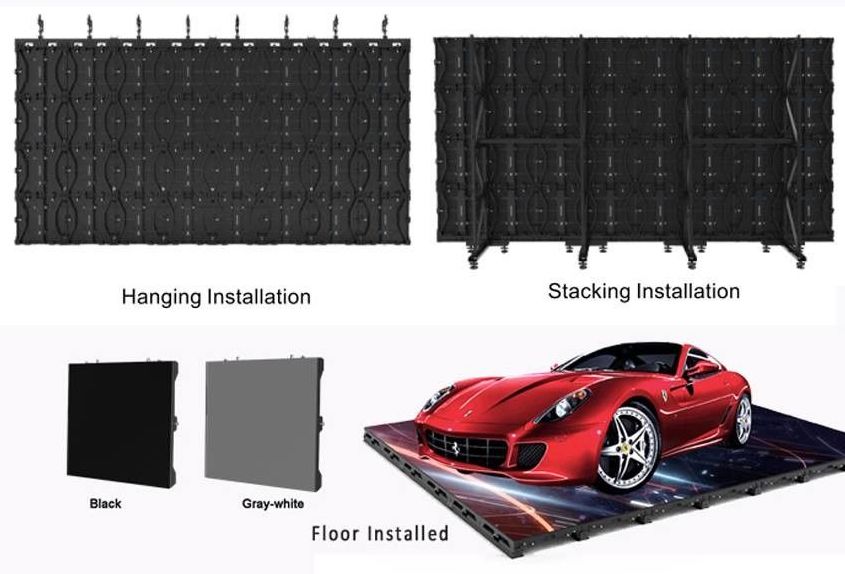 outdoor led video wall rental