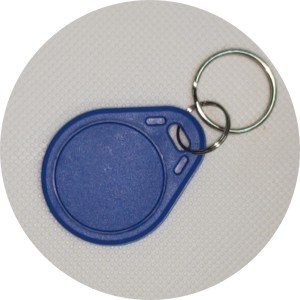 RFID keyfob Programmable waterproof ABS  keychain tag