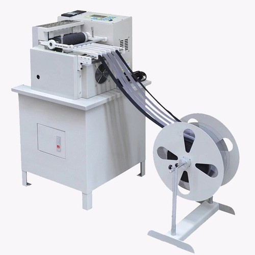 Rope webbing cutting machine with hot and cold cut ES-010