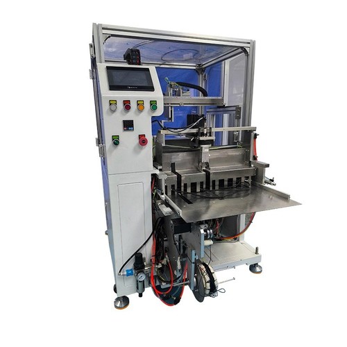 Rope cutting and clipping tying machine