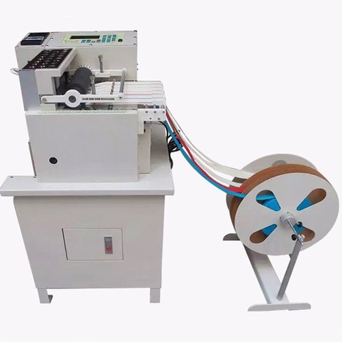 Rope webbing cutting machine with hot and cold cut ES-010