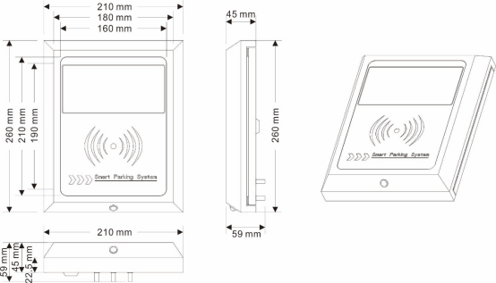 Bluetooth RFID-lezer met groot bereik