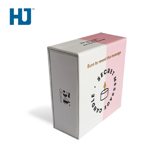 Point Of Sale Scented Candle Cardboard Gift Packaging Boxes For Boutique Retail Store