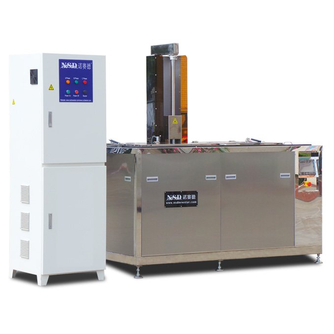 Ultrasonic Cleaner for Diesel Parts with Lift and Oil Removal