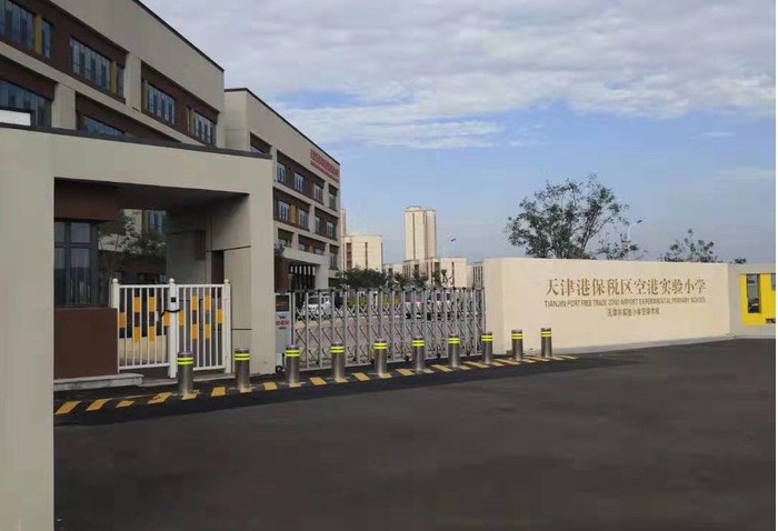 Retractable Bollards for Schools,Police Station and Airport