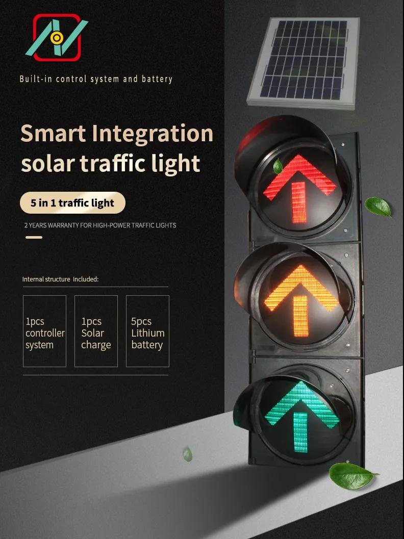 integrasi cerdas lampu lalu lintas surya