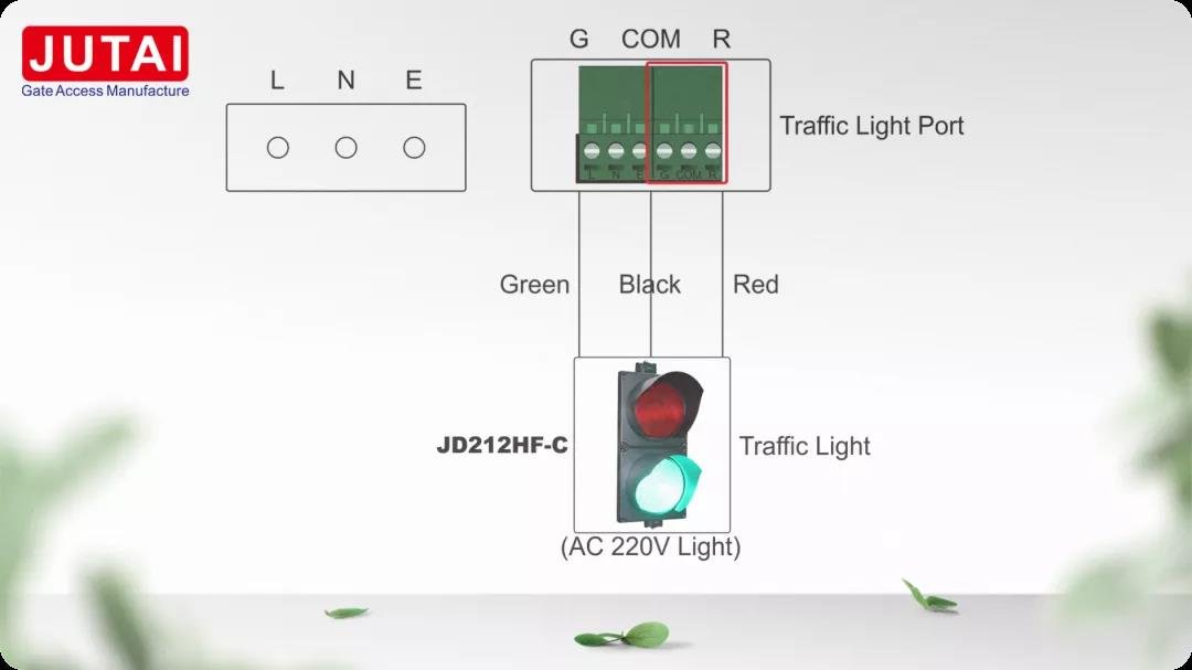 緑と赤の信号機
