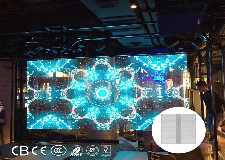 Transparent LED Display Outdoor P10.42mm 80% Transparency See Through LED Video Wall