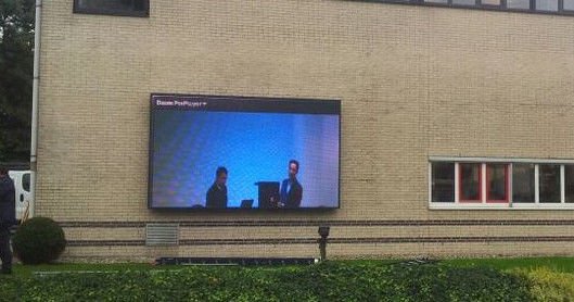 Outdoor Fixed LED Display Netherlands Outdoor 10sqm Advertising LED Display Front Service