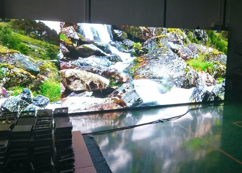 Narrow Pixel LED Display 1.45mm Small Pitch Video Led Display 3840HZ Refresh Rate 16:9 4K Ratio