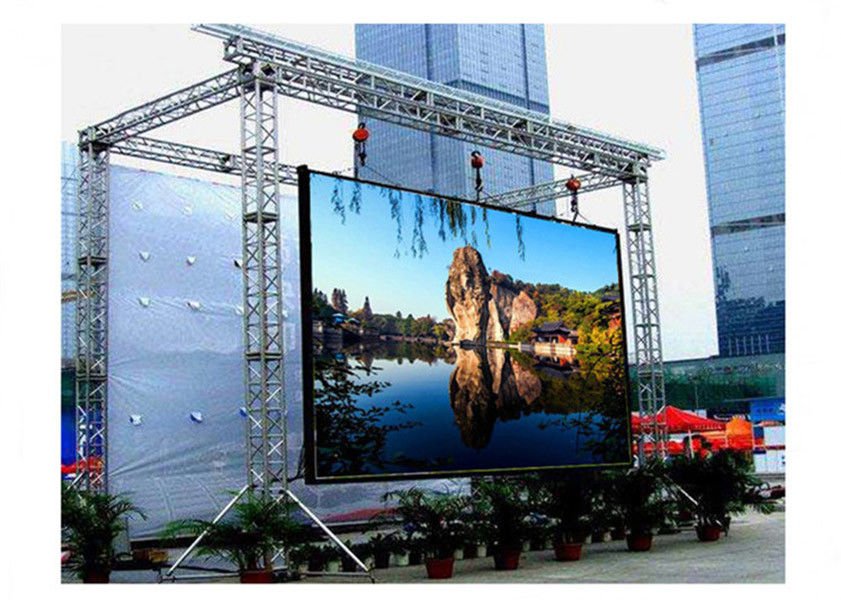 Outdoor LED Screen Rental 500x500mm P3.2mm 5500 nits High Brightness 3000:1 High Contrast